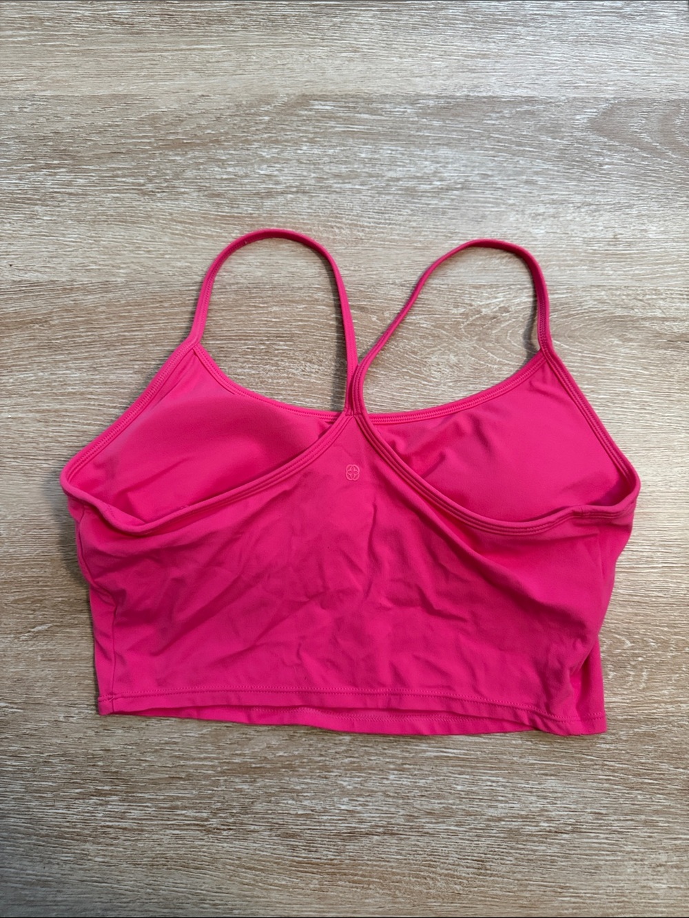 ComfrtCore™ Strappy Crop Tank - Limited Edition: Hot Pink - Picture 5 of 5
